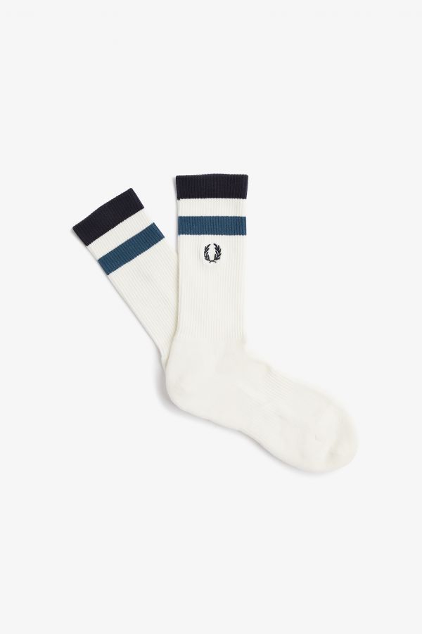 Socken mit markantem Doppelstreifen