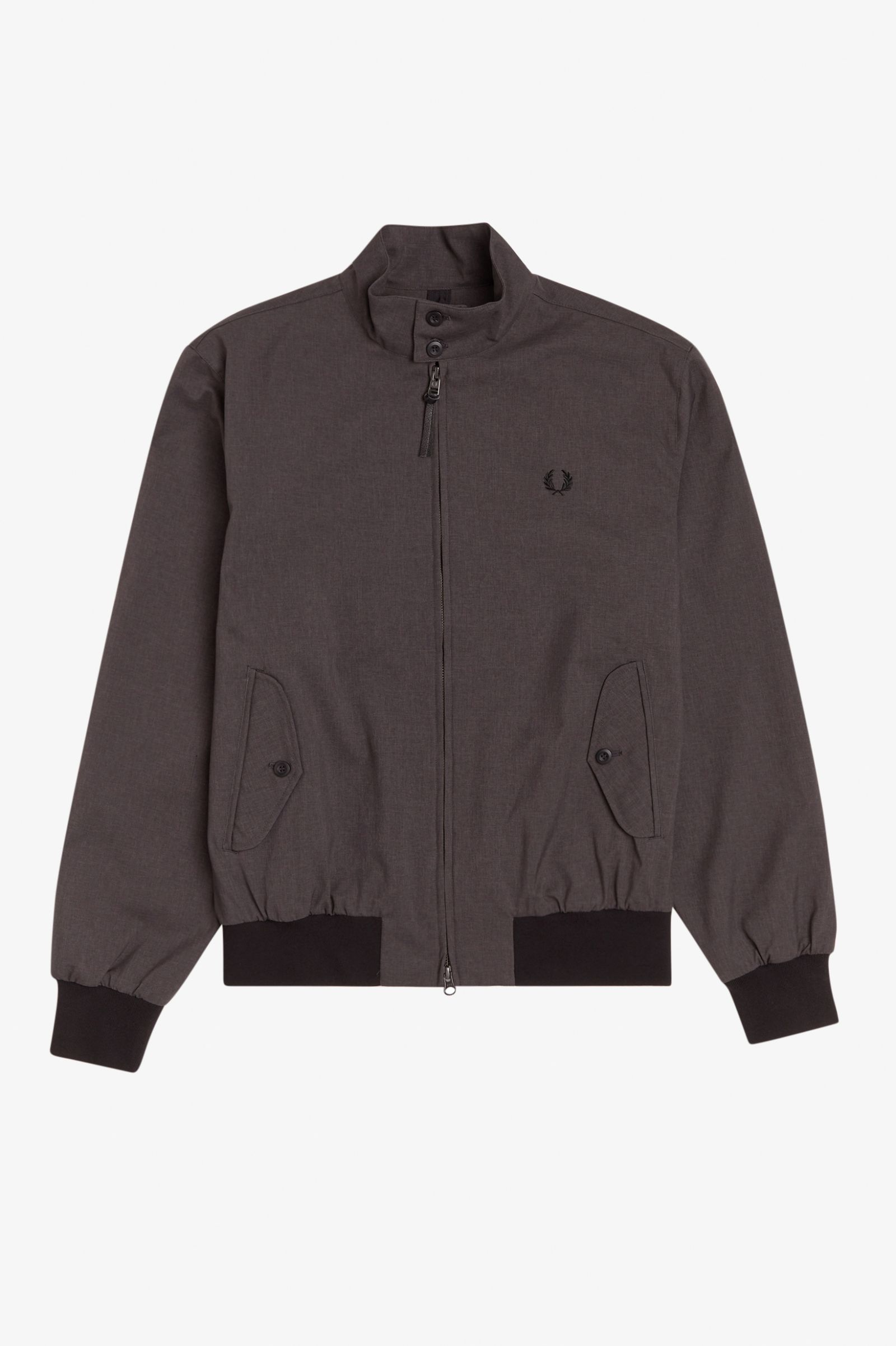 fred perry marl bomber jacket - In A 