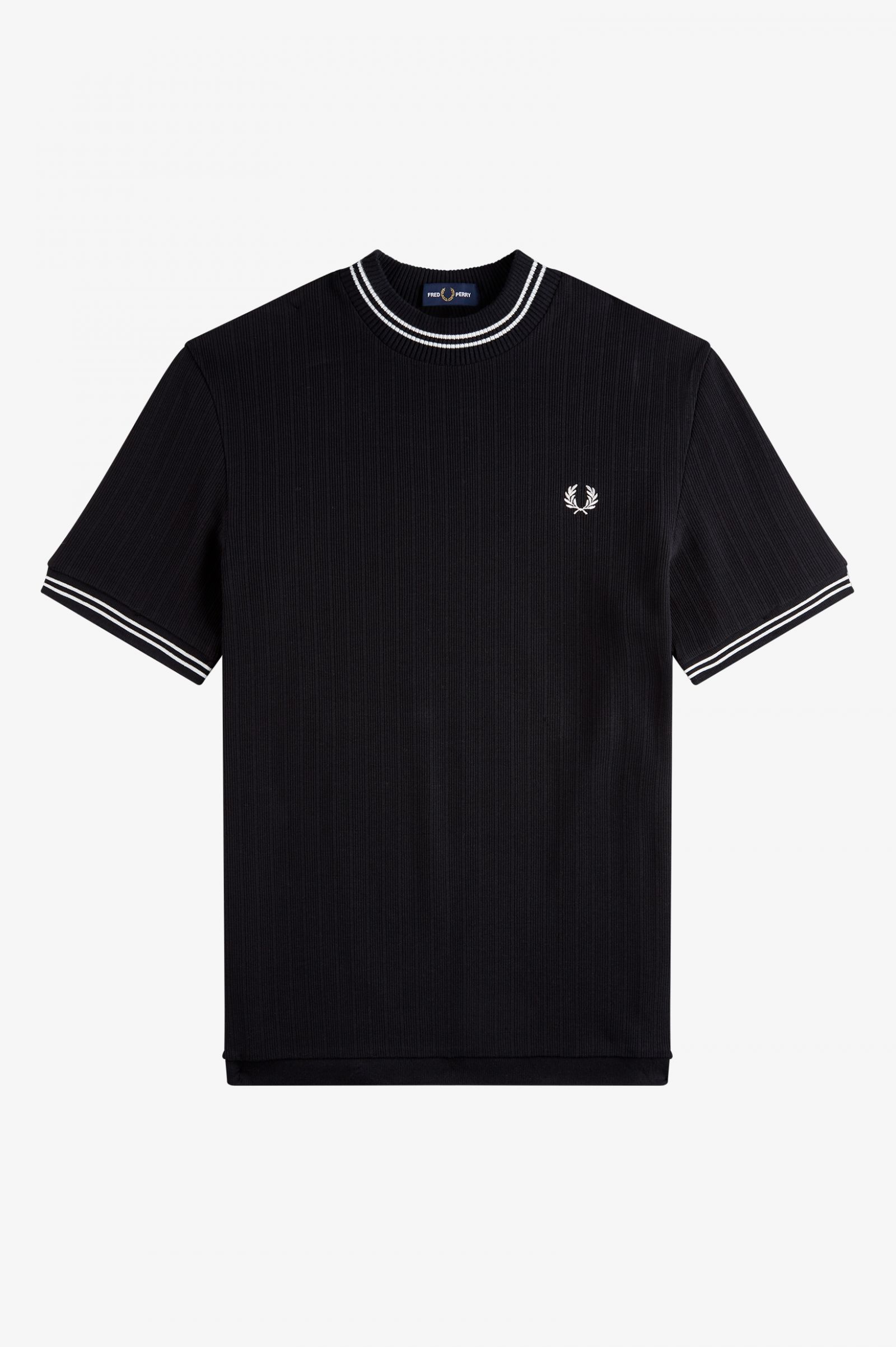 Crew Neck Pique T-Shirt - Black | Men's Reissues | Classic Designs, Recreated from the | Fred Perry US