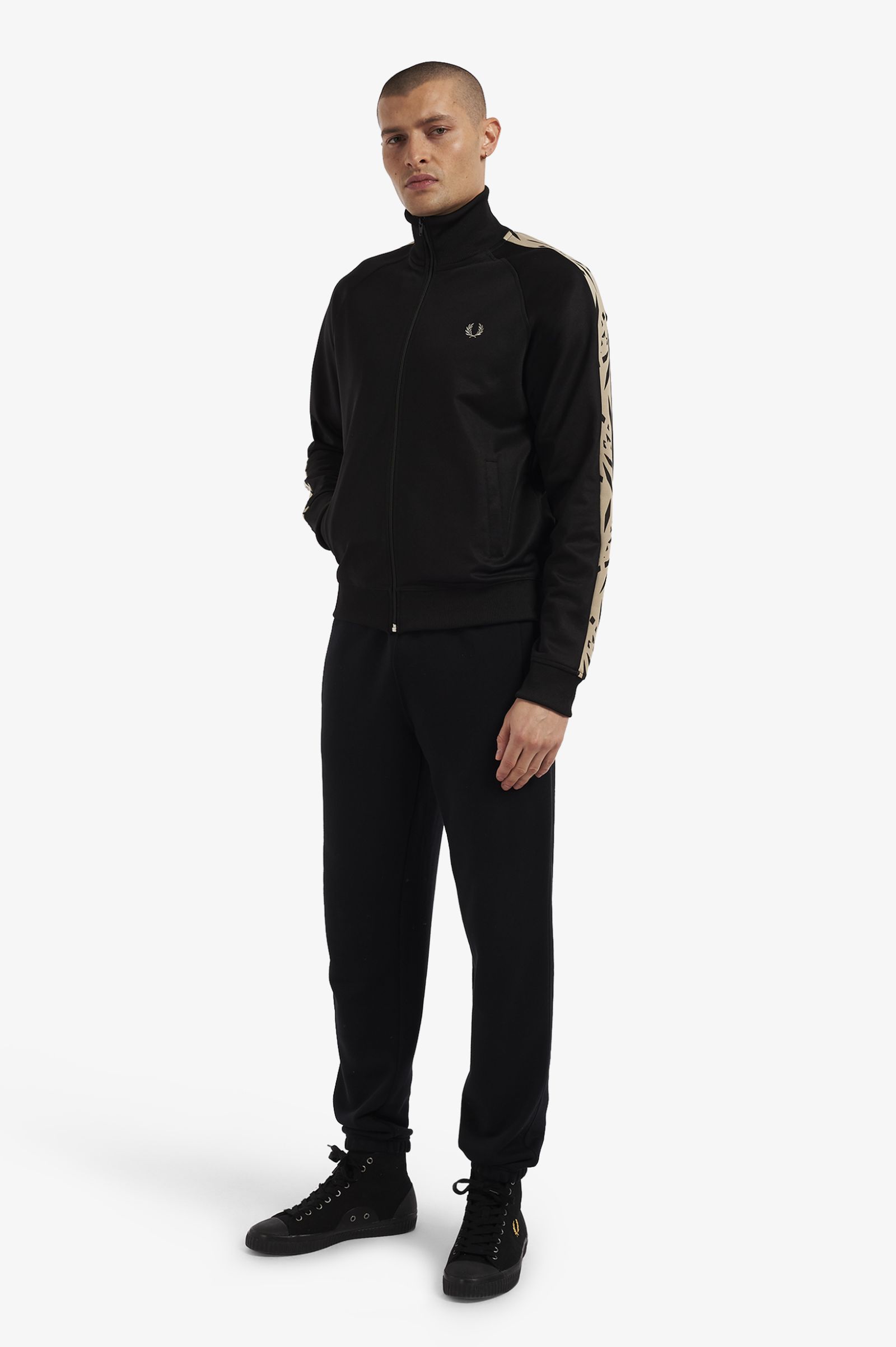 Printed Panel Track Jacket | Fred Perry