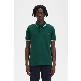 M3600 - Ivy / Snow White / Snow White | The Fred Perry Shirt | Men's ...