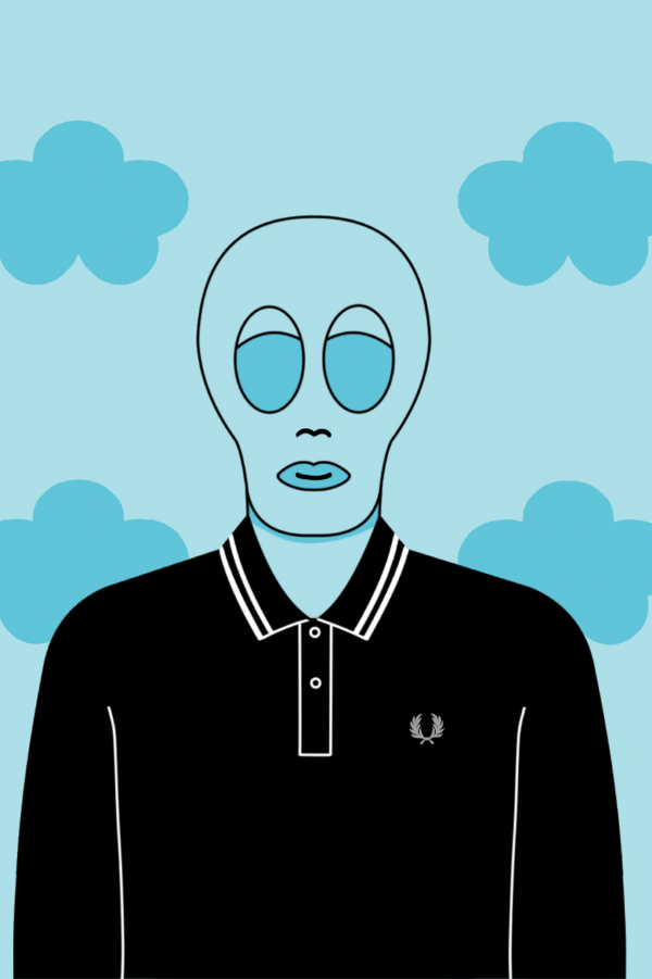 Cloud Fred Perry Shirt