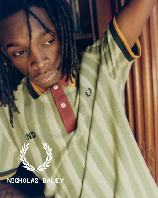 Nicholas Daley | Polos, Knitwear and Outerwear | Fred Perry US