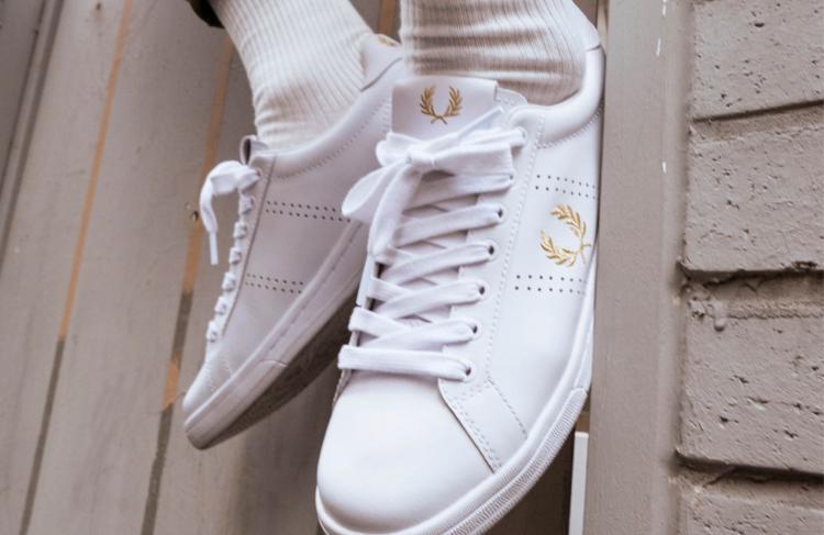fred perry slip on shoes