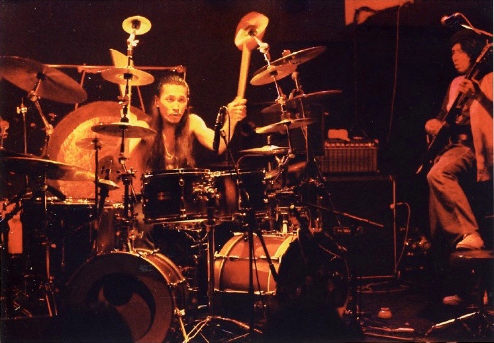 A performance by Brain Trust Namba Bears, September 1993.